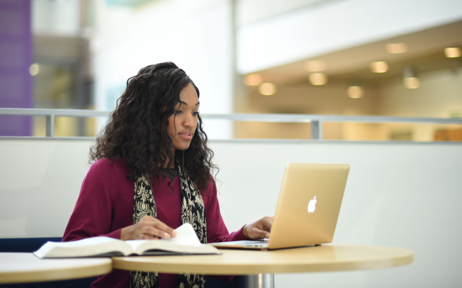 Student studying at University of Sussex